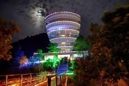 周末放假就去饱览重庆夜景的南山一棵树